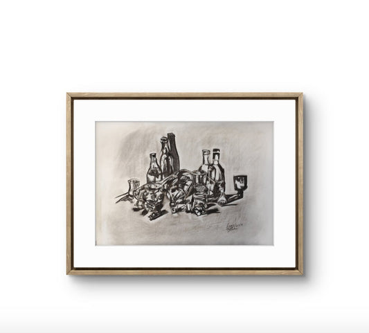 La rebeldía de los objetos — Bodegón nº −(2n + 1), n → ∞