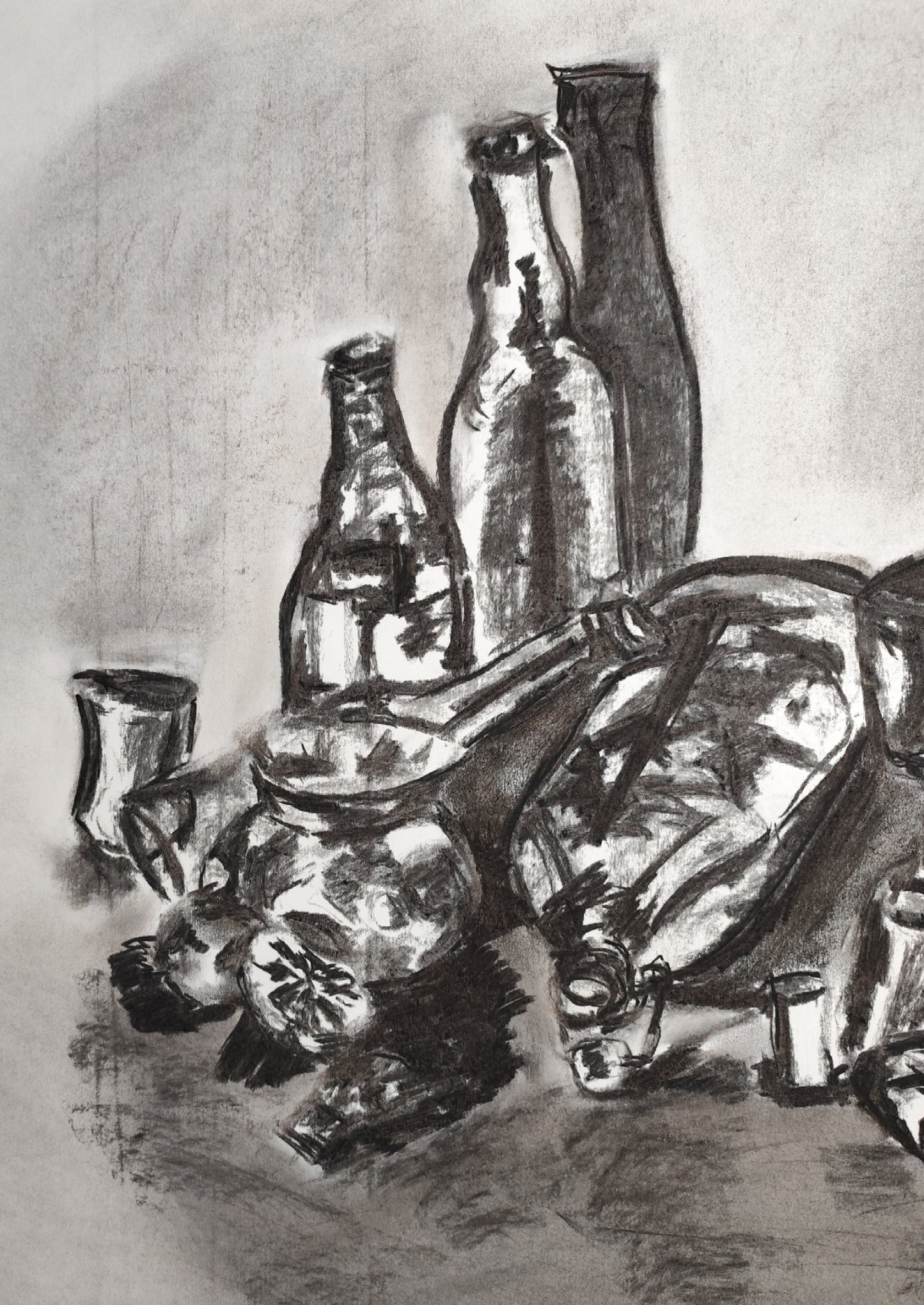 La rebeldía de los objetos — Bodegón nº −(2n + 1), n → ∞