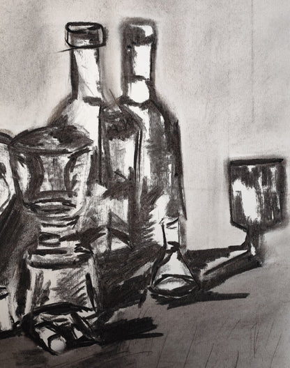 La rebeldía de los objetos — Bodegón nº −(2n + 1), n → ∞