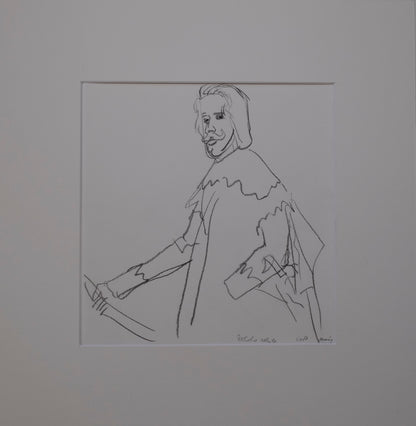 Estudio de retrato de Felipe IV