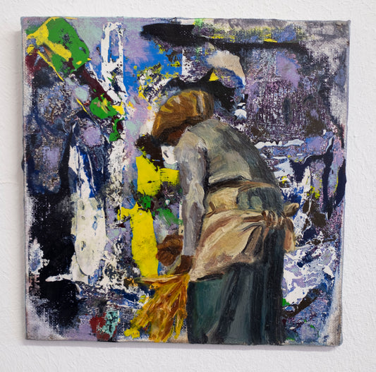 Woman working in the field