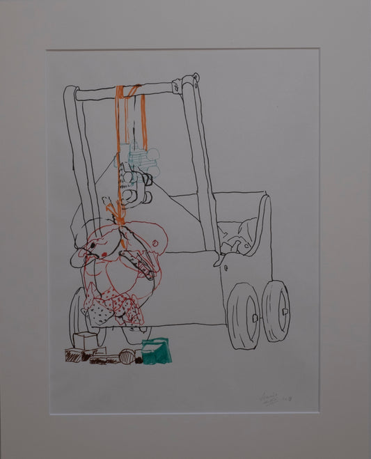 Pato cansado de ser aplastado continuamente