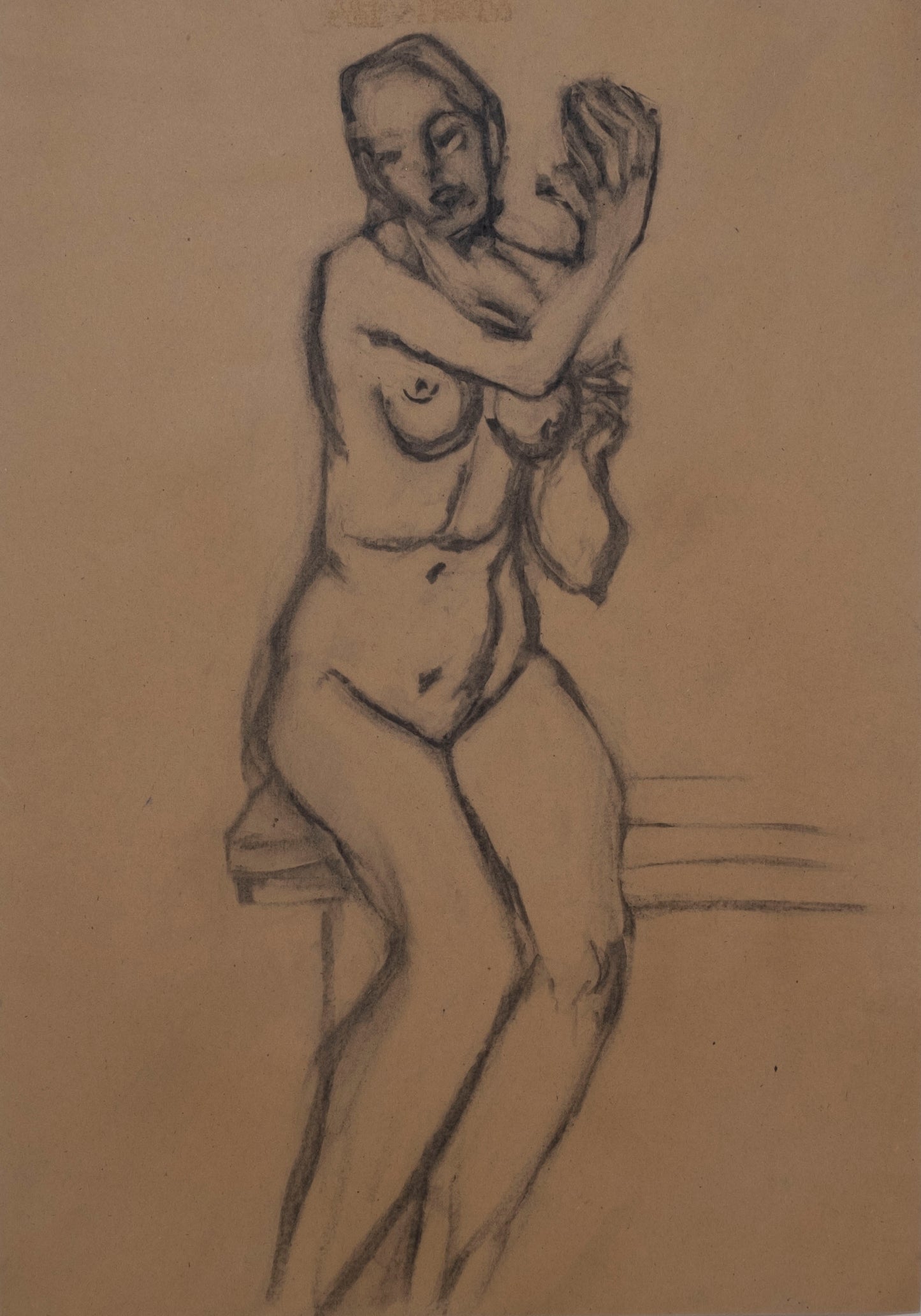 Estudio de mujer desnuda.2