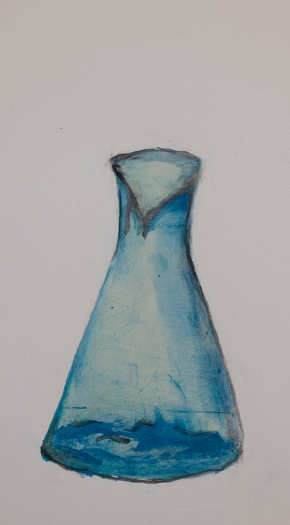 Broken glass from the old glass factory in Rangún 02